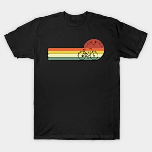 Cycling  Retro Style gift For Cyclist - Cycling dad Present T-Shirt